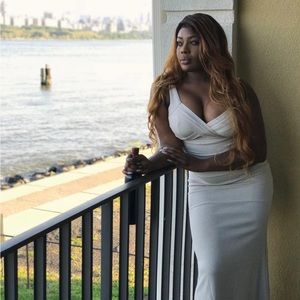 Cream Color Elegant Dress